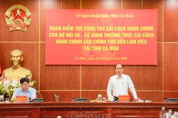 Cà Mau - Điểm sáng đổi mới, sáng tạo trong cải cách hành chính