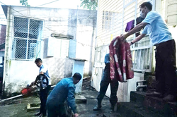 TP Hồ Chí Minh: Di dời 81 người khỏi khu vực có hiện tượng nứt, trượt đất
