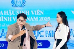 Đạo diễn Hải Triều nói gì khi ngồi ghế nóng Hoa hậu Sinh viên Hòa bình Việt Nam?