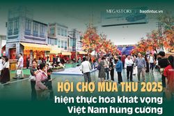 Hội chợ Mùa Thu 2025 hiện thực hóa khát vọng Việt Nam hùng cường