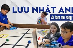 Lưu Nhật Anh và đam mê sáng tạo