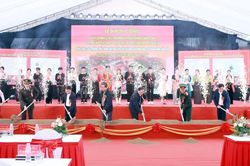 Lai Châu khởi công xây các trường Phổ thông nội trú liên cấp Tiểu học và THCS Hua Bum và Dào San