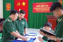 Bộ đội Biên phòng Đồng Tháp: Kiểm tra công tác phòng, chống khai thác IUU tại Đồn Biên phòng Kiểng Phước