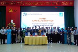 Trường đại học Quảng Bình: Bế mạc khảo sát chính thức đánh giá ngoài cơ sở giáo dục