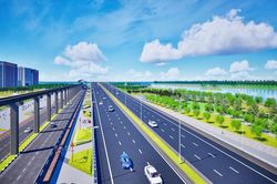 'SIÊU' DỰ ÁN TRỤC ĐẠI LỘ CẢNH QUAN SÔNG HỒNG: Phấn đấu khởi công vào đầu năm 2026