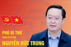 Chân dung tân Phó bí thư Thành ủy Hà Nội Nguyễn Đức Trung