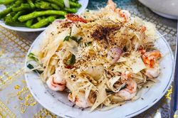 Củ hủ khóm - món quê thành đặc sản