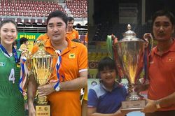 Cặp cha con của bóng chuyền Việt Nam cùng nhau giành chức vô địch, tạo khoảnh khắc ấn tượng với CĐV