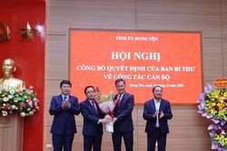 Điều động, chỉ định đồng chí Phạm Quang Ngọc giữ chức Phó Bí thư Tỉnh ủy Hưng Yên