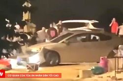 Công an vào cuộc làm rõ nhóm người bao vây, đập phá ô tô