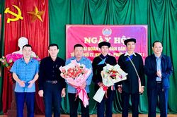 Ngày hội Đại đoàn kết toàn dân tộc tại tổ 27 Khuổi My, phường Hà Giang 1