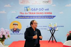 Nhà thơ Trần Đăng Khoa kể chuyện thơ và những lời khuyên dành cho các ba mẹ trẻ