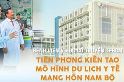 Bệnh viện Y học cổ truyền TPHCM tiên phong kiến tạo mô hình du lịch y tế mang hồn Nam Bộ