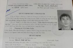 Công an Hà Tĩnh truy tìm nghi phạm vận chuyển ma túy