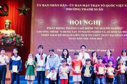 Phường Thanh Xu&acirc;n: Lan tỏa tinh thần đo&agrave;n kết v&igrave; người ngh&egrave;o
