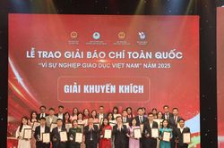 Báo và phát thanh, truyền hình Nghệ An đoạt Giải Báo chí toàn quốc 'Vì sự nghiệp giáo dục Việt Nam 2025'
