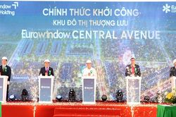 Khởi công dự án khu đô thị thượng lưu Eurowindow Central Avenue tại Nghệ An