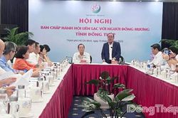Hội nghị Ban Chấp hành Hội Liên lạc với người đồng hương tỉnh Đồng Tháp