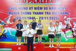 Giải Pickleball kỷ niệm 80 năm Ngày truyền thống Thanh tra Việt Nam