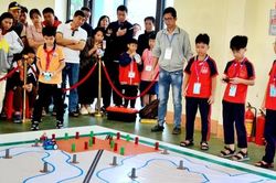 Ngày hội STEM - Robotics chủ đề 'STEM - Kiến tạo tương lai xanh' tại Cam Đường (Lào Cai)