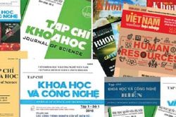 Xếp loại tạp chí khoa học theo 6 nhóm tiêu chí