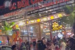 Ẩu đả trong quán ốc đêm, nhiều người bị thương