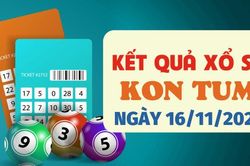 Trực tiếp kết quả xổ số Kon Tum hôm nay 16/11/2025 - XSKT 16/11