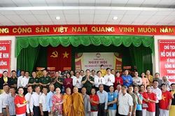 Đại tướng Nguyễn Trọng Nghĩa dự Ngày hội Đại đoàn kết toàn dân tộc tại Tây Ninh