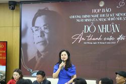 Họp báo chương trình nghệ thuật 'Đỗ Nhuận – Âm thanh cuộc đời'
