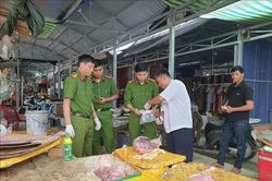 Ba cán bộ thú y bị bắt trong vụ thịt lợn nhiễm virus dịch tả lợn châu Phi được đóng dấu kiểm dịch
