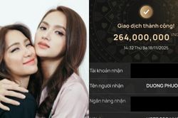 Hòa Minzy chi 264 triệu đồng ủng hộ Hương Giang tại Miss Universe