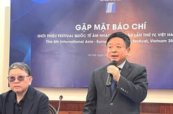 Gần 300 nghệ sĩ tham gia 'Festival Quốc tế Âm nhạc Mới Á - Âu'