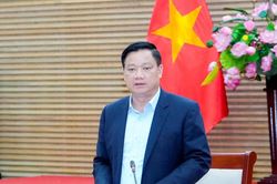 Bí thư Tỉnh ủy Nghệ An Nguyễn Khắc Thận làm việc với Ban Thường vụ Đảng ủy UBND tỉnh