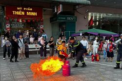 Cộng đồng Chung cư Đại Thanh chung tay vì sự an toàn phòng cháy, chữa cháy