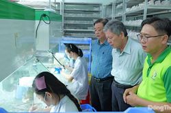 Phó Chủ tịch Quốc hội Lê Minh Hoan thăm Hợp tác xã nông nghiệp công nghệ cao Kim Phát