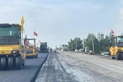 Cienco4 kiểm soát được tiến độ thi công Hậu Giang - Cà Mau