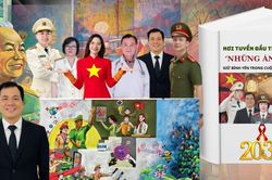 Bức tranh mới nhất từ người thầy miền Trung – người từng có hơn 500 tranh phấn gây 'sốt' mạng xã hội