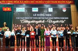 Tưởng niệm các nạn nhân tử vong do tai nạn giao thông năm 2025