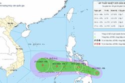 Hình thành áp thấp nhiệt đới nguy hiểm gần Philippines, hướng thẳng vào Biển Đông