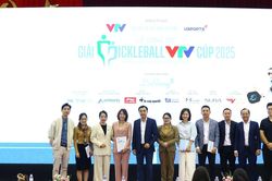 Giải Pickleball VTV Cúp 2025: Tranh tài và gây quỹ cho miền Trung