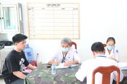 Xã Cam Lâm tổ chức khám tuyển nghĩa vụ quân sự năm 2026