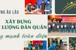 Phường Âu Lâu: Xây dựng lực lượng dân quân vững mạnh toàn diện
