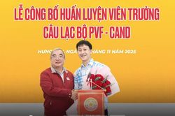 PVF-CAND ra mắt tân huấn luyện viên trưởng Nguyễn Thành Công
