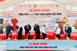 Chuẩn bị mặt bằng, xây dựng cơ sở hạ tầng Bảo tàng Thiên nhiên Việt Nam