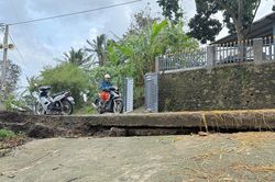 Hiện trường sạt lở nghiêm trọng, nhà cửa nứt toác ở Đắk Lắk