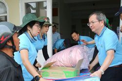 BSR hướng về vùng lũ Đắk Lắk: Mỗi chuyến hàng trao đi, tình người ở lại