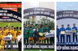 Chủ tịch VFF chúc mừng 3 CLB đồng hạng Nhất hạng Ba