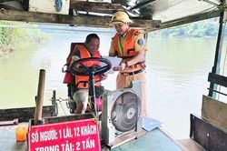 Tuyên Quang đảm bảo an toàn giao thông, hạn chế tai nạn đường thủy