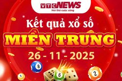 XSMT 26/11 - Trực tiếp kết quả xổ số miền Trung hôm nay 26/11/2025