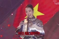 Kiều Duy trượt top 20 Hoa hậu Quốc tế 2025